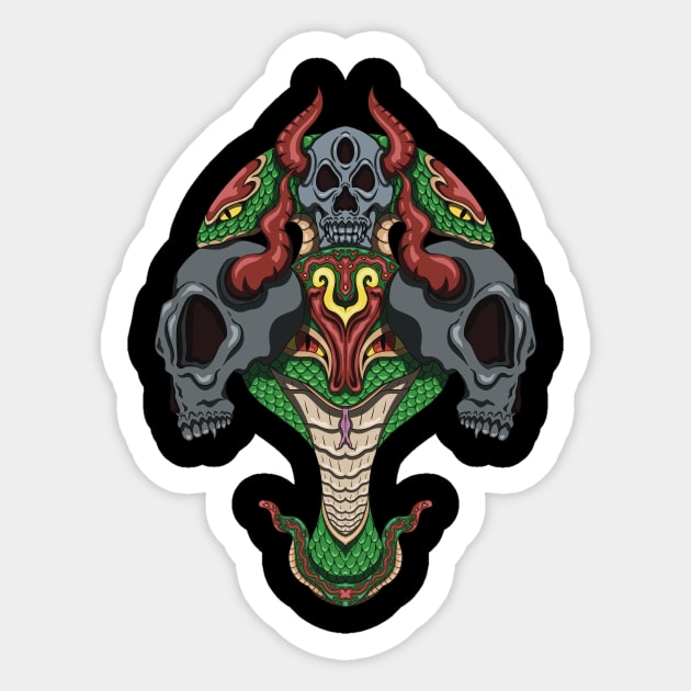 Spade Sticker by Watidstudio